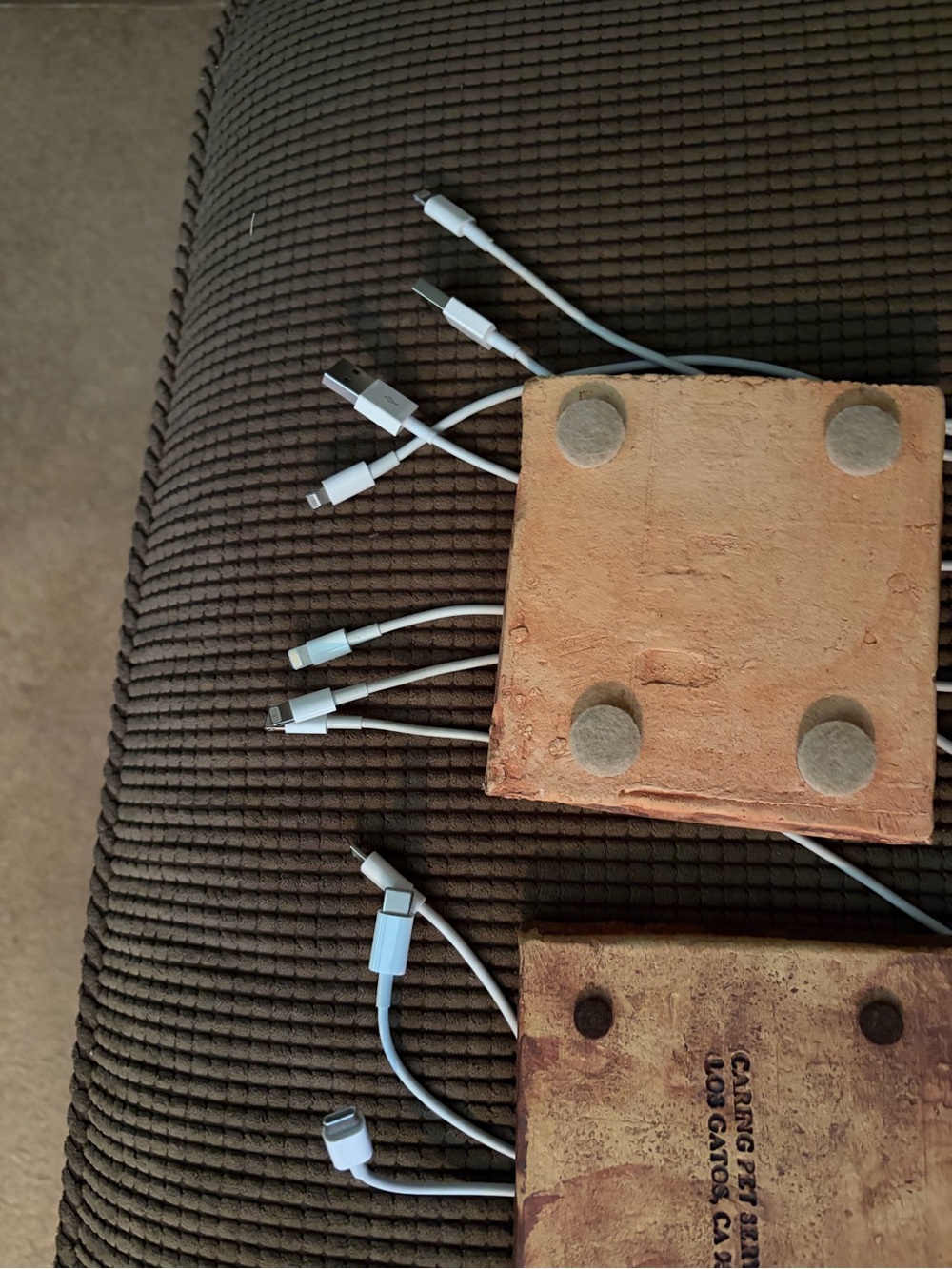 Misc. iPhone, iPad, Kindle chargers.